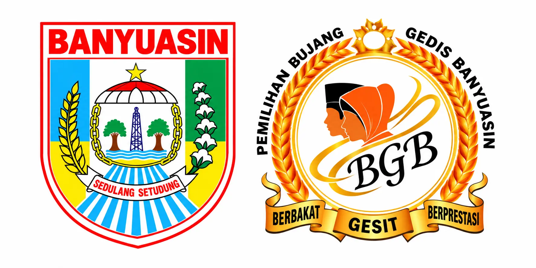 Logo Bujang Gadis Banyuasin